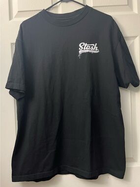 Large Stash Graphic Pocket T Shirt